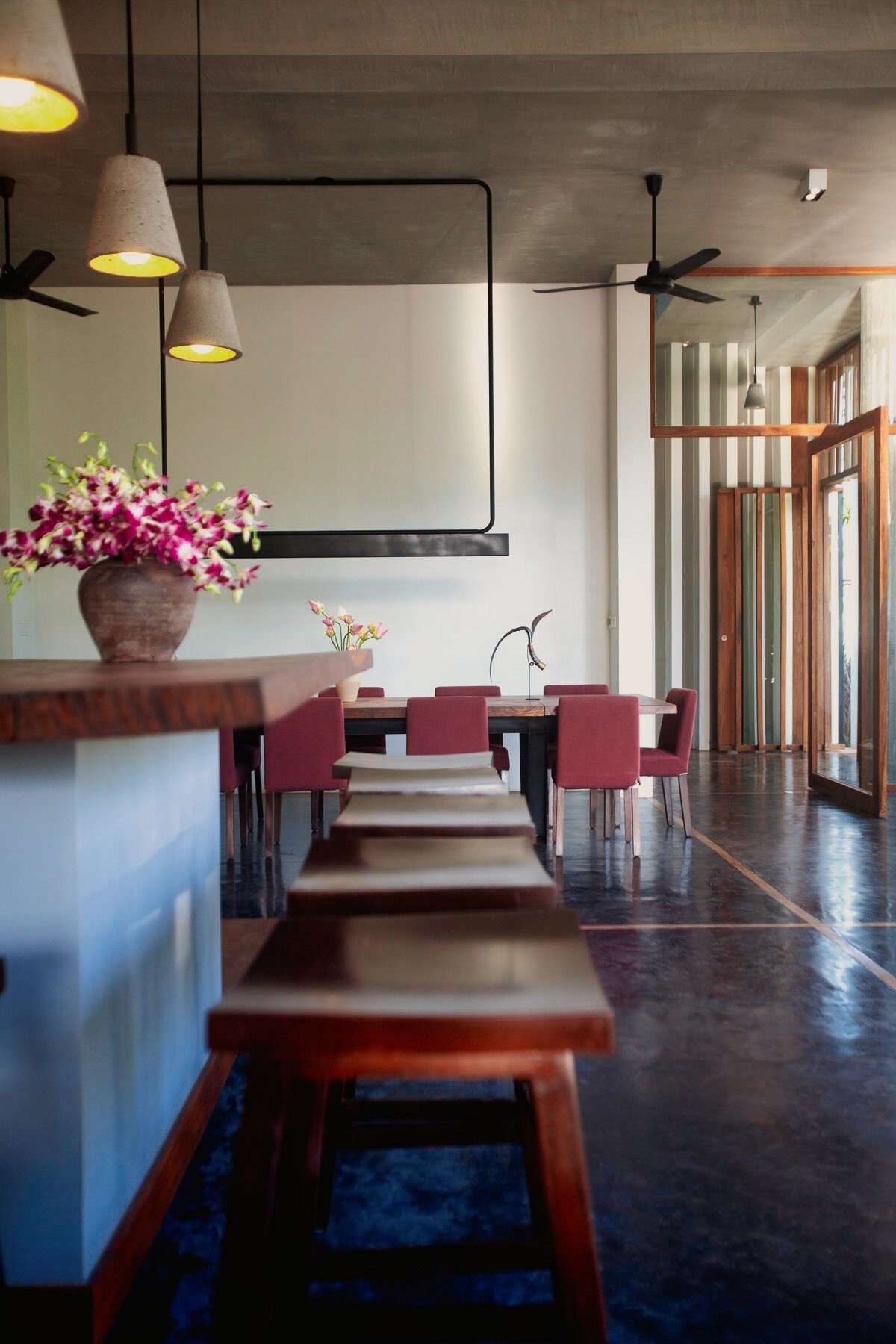 Bar area