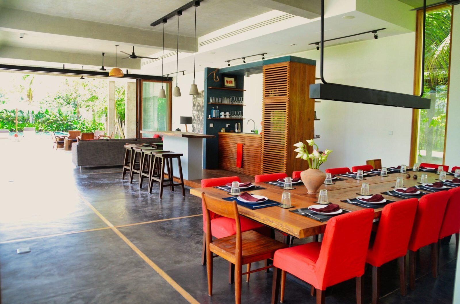 Dining area